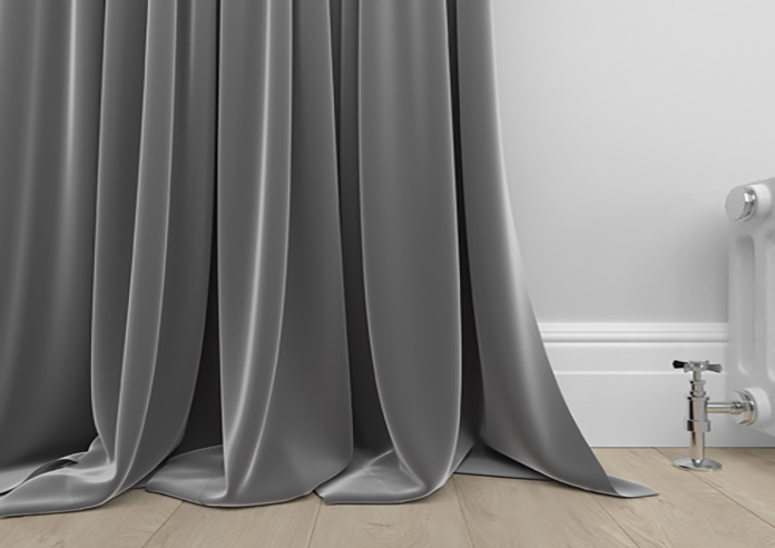 Luxe Velvet, Grey - Made to Measure Curtains - Image 6